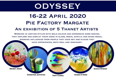 Odyssey exhibition at Pie Factory Margatte