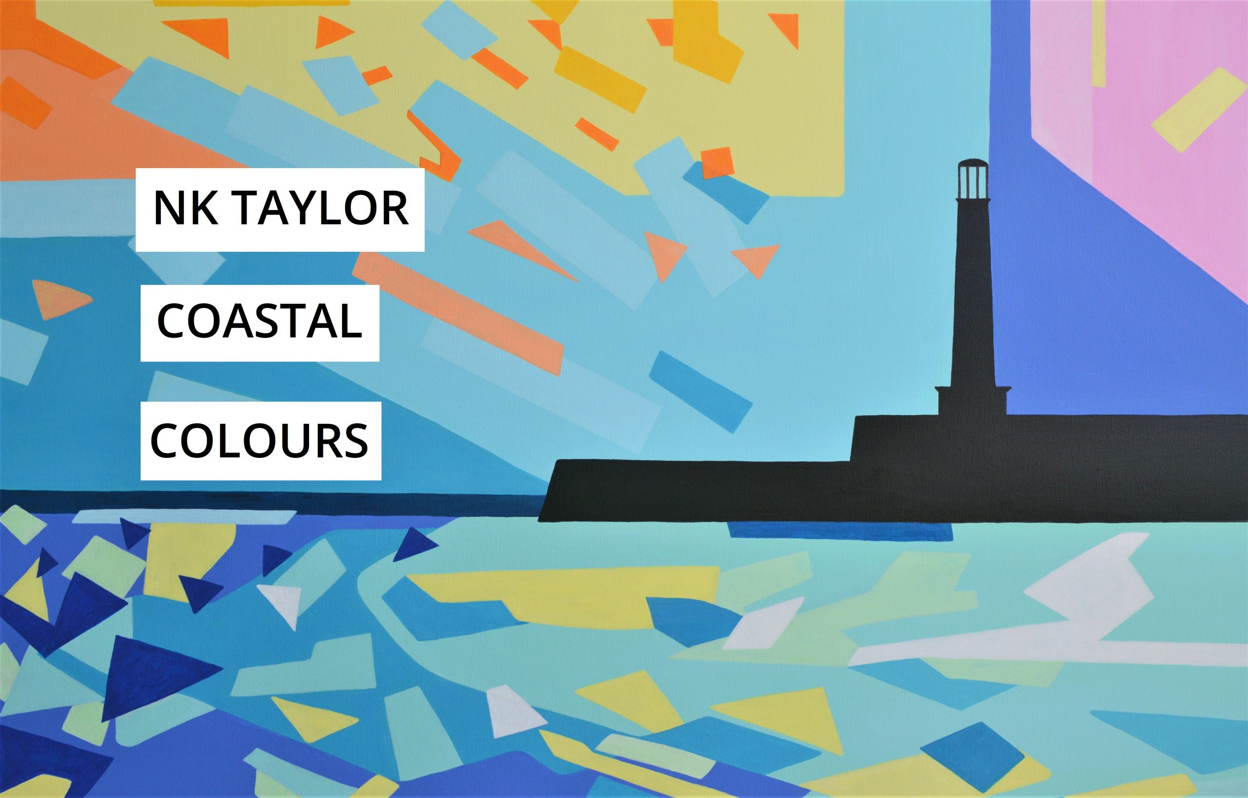 Nicola Taylor, Coastal Colours, Margate Lighthouse, at Pie Factory Margate