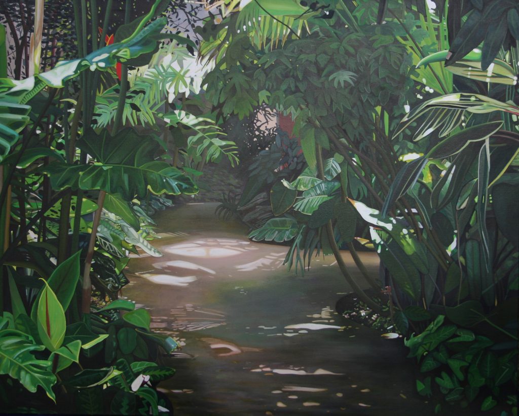 Jungle Path by Nicola Lebon at Pie Factory Gallery