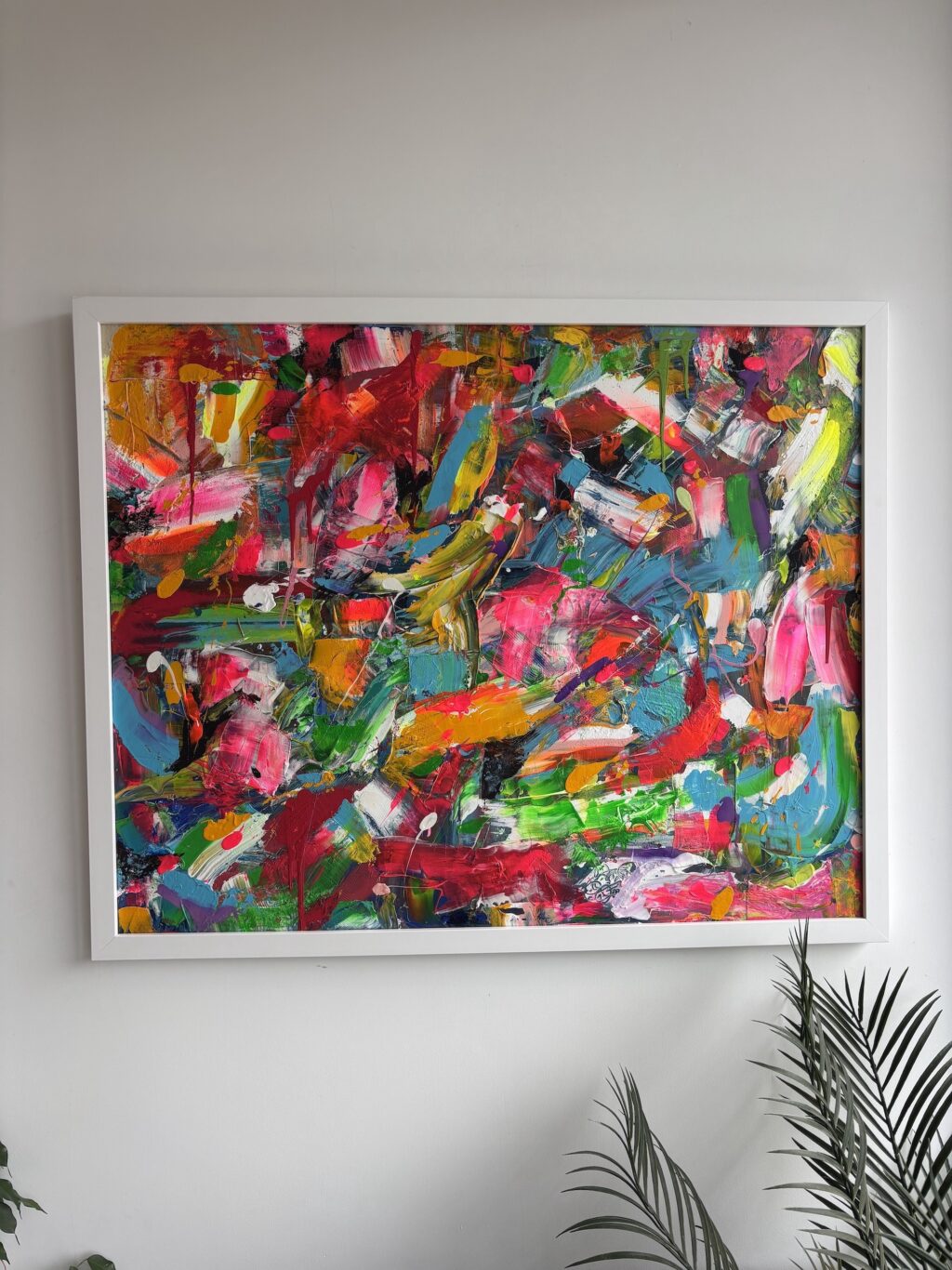 Crazy Days, Sam d'Amato, 2025, Acrylic on Canvas " Pie Factory